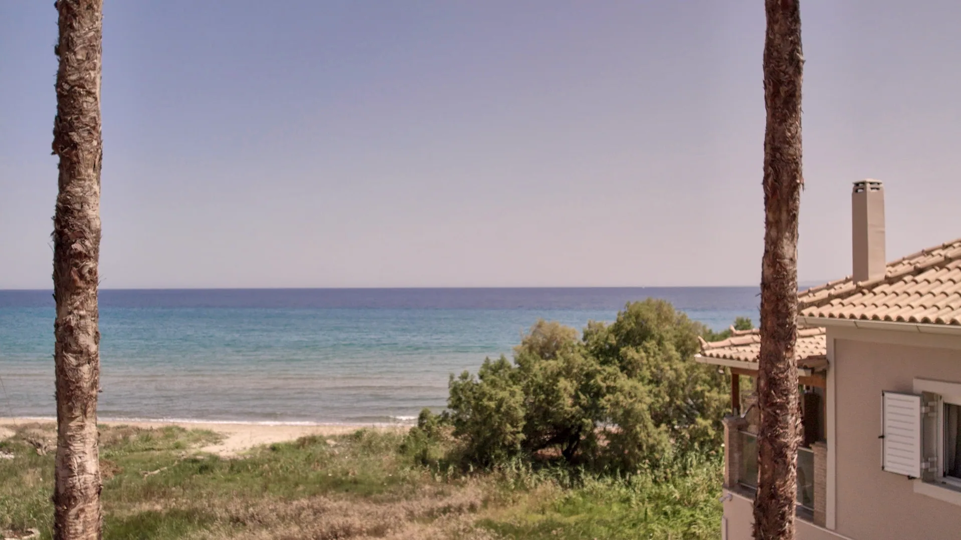 Sea-view balcony at Royal Seaview Villa